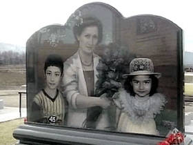 могила семьи Калоева. фото RTV могила семьи Калоева. фото RTV