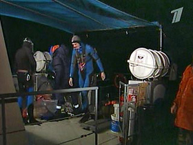 Подъем тел погибших в авиакатастрофе А320, кадр ОРТ Подъем тел погибших в авиакатастрофе А320, кадр ОРТ