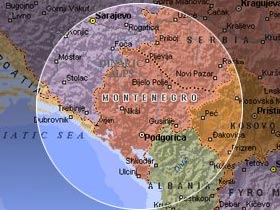 Черногория на карте. Фото с сайта icsl.ru Черногория на карте. Фото с сайта icsl.ru