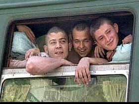 Призывники. Фото RTV International (с) Призывники. Фото RTV International (с)