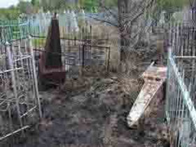 Разгромленное кладбище. Фото И. Гольдберга, для Каспарова.Ru (c) Разгромленное кладбище. Фото И. Гольдберга, для Каспарова.Ru (c)