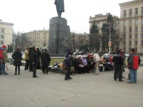 Голодовка в Воронеже. Фото с сайта drvrn.com Голодовка в Воронеже. Фото с сайта drvrn.com