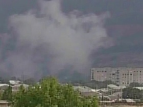 Южная Осетия. Кадр телеканала "Вести" Южная Осетия. Кадр телеканала "Вести"