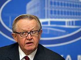 Экс-президент Финляндии Мартти Ахтисаари. Фото с сайта news.flexcom.ru Экс-президент Финляндии Мартти Ахтисаари. Фото с сайта news.flexcom.ru