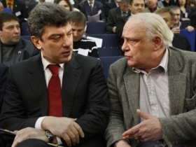 Владимир Буковский и Борис Немцов. Владимир Буковский и Борис Немцов.