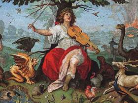 Орфей. Марцелло Провенцале, 1608 год. Изображение: с сайта greekroman.ru Орфей. Марцелло Провенцале, 1608 год. Изображение: с сайта greekroman.ru