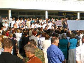 Митинг на "Орлэксе", фото Саввы Григорьева, Каспаров.Ru Митинг на "Орлэксе", фото Саввы Григорьева, Каспаров.Ru