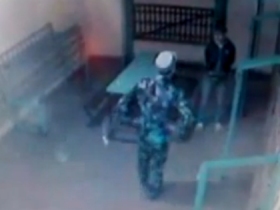 Кадр из видеозаписи. Кадр из видеозаписи.