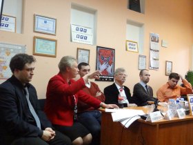Пресс-конференция петербургских другороссов. Фото Каспарова.Ru Пресс-конференция петербургских другороссов. Фото Каспарова.Ru
