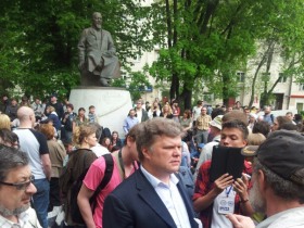 Сергей Митрохин. Фото из "Твиттера" @oleg_kozyrev Сергей Митрохин. Фото из "Твиттера" @oleg_kozyrev