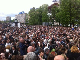 "Прогулка литераторов". Фото Рустема Адагамова "Прогулка литераторов". Фото Рустема Адагамова