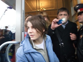 Екатерина Самуцевич. Фото из Твиттера @hegtor Екатерина Самуцевич. Фото из Твиттера @hegtor