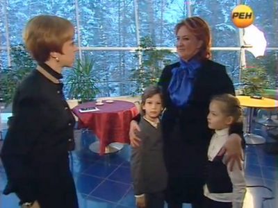 Елена Скрынник дает интервью телеканалу РЕН ТВ. Кадр из интервью Елена Скрынник дает интервью телеканалу РЕН ТВ. Кадр из интервью