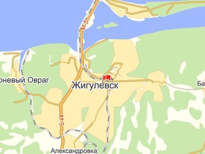 Жигулевск. Фото с сайта maps.yandex.ru