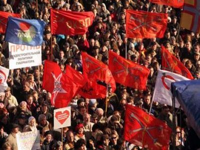 Марш в защиту Петербурга. Фото: IDK.ru Марш в защиту Петербурга. Фото: IDK.ru