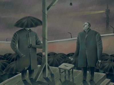 Рисунок из журнала "Русская Жизнь" Рисунок из журнала "Русская Жизнь"