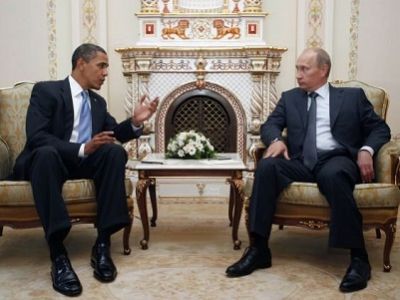 Барак Обама и Владимир Путин. Фото scanday.ru Барак Обама и Владимир Путин. Фото scanday.ru