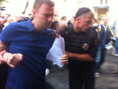 Алексей Навальный. Фото Георгия Албурова. Алексей Навальный. Фото Георгия Албурова.