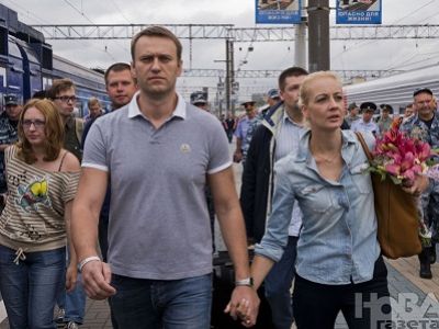 Алексей Навальный и Юлия Навальная. Фото из блога irek-murtazin.livejournal.com Алексей Навальный и Юлия Навальная. Фото из блога irek-murtazin.livejournal.com