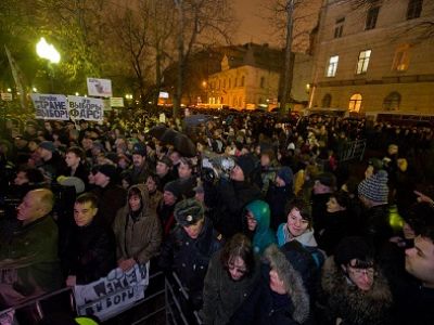 Митинг на Чистых прудах 5 декабря 2011 года. Фото из блога navalny.livejournal.com Митинг на Чистых прудах 5 декабря 2011 года. Фото из блога navalny.livejournal.com