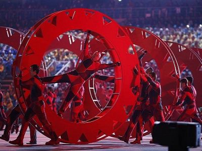 Открытие Олимпиады в Сочи. Фото rus.apollo.lv Открытие Олимпиады в Сочи. Фото rus.apollo.lv