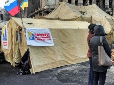 Российское гражданское посольство на Майдане. Фото из блога aillarionov.livejournal.com Российское гражданское посольство на Майдане. Фото из блога aillarionov.livejournal.com