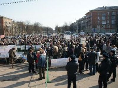Митинг в Жуковском. Фото: zhukvesti.info Митинг в Жуковском. Фото: zhukvesti.info
