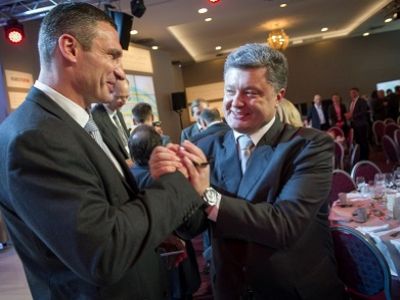 Кличко, Порошенко. Фото: vg-saveliev.livejournal.com Кличко, Порошенко. Фото: vg-saveliev.livejournal.com