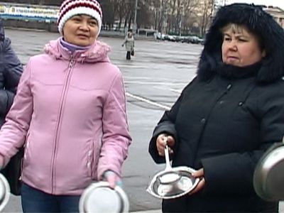 Протест жителей общежитий. Фото: Лиза Охайзина, Каспаров.Ru Протест жителей общежитий. Фото: Лиза Охайзина, Каспаров.Ru