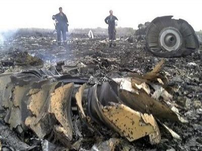 На месте падения "Боинга" На месте падения "Боинга"