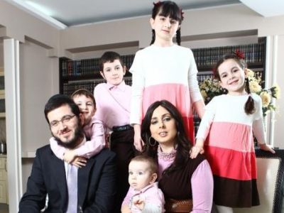 Семья омского раввина Ошера Кричевского. Фото: БК55 Семья омского раввина Ошера Кричевского. Фото: БК55