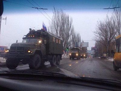 "Неопознанная" военная техника. Фото: twitter.com/euromaidan "Неопознанная" военная техника. Фото: twitter.com/euromaidan