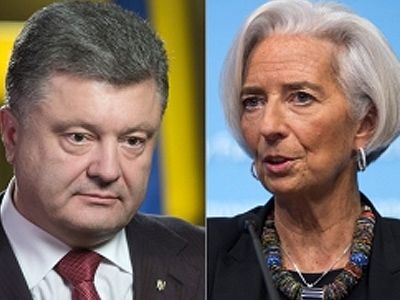 Порошенко, Лагард. Фото: president.gov.ua Порошенко, Лагард. Фото: president.gov.ua