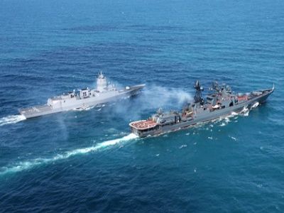 Учения в Баренцевом море. Фото: keyboard09.livejournal.com