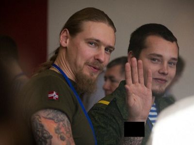 Полевой командир "ЛНР" Мильчаков. Санкт-Петербург, "консервативный" форум, 22.3.15. Источник - http://www.fontanka.ru/2015/03/22/036/ Полевой командир "ЛНР" Мильчаков. Санкт-Петербург, "консервативный" форум, 22.3.15. Источник - http://www.fontanka.ru/2015/03/22/036/