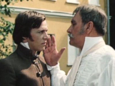 А.С.Пушкин "Дубровский". Кадр из одноименного фильма. А.С.Пушкин "Дубровский". Кадр из одноименного фильма.