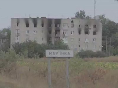 Марьинка, передовая. Фото: podrobnosti.ua Марьинка, передовая. Фото: podrobnosti.ua