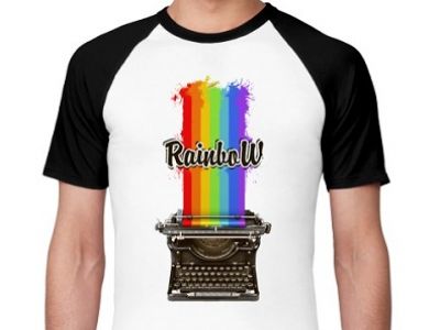 Футболка с радугой. Фото: printdirect.ru Футболка с радугой. Фото: printdirect.ru