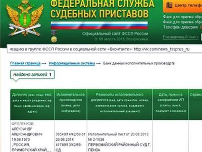 Запись с сайта ФСПП. Фото: Виктора Шамаева, Каспаров.Ru Запись с сайта ФСПП. Фото: Виктора Шамаева, Каспаров.Ru