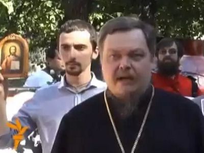 Вс.Чаплин и Д.Цорионов (Энтео). Скрин видео svoboda.org Вс.Чаплин и Д.Цорионов (Энтео). Скрин видео svoboda.org