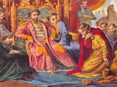 Перед выдачей ярлыка на княжение. Источник - http://siver.com.ua/ Перед выдачей ярлыка на княжение. Источник - http://siver.com.ua/