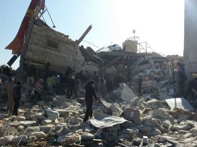 Сирия, Идлиб. Госпиталь "Врачей без границ" после бомбардировки. Фото: polit.ru Сирия, Идлиб. Госпиталь "Врачей без границ" после бомбардировки. Фото: polit.ru