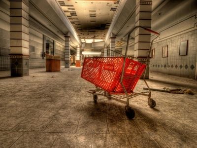 Пустой ТЦ. Фото: monk.com.ua Пустой ТЦ. Фото: monk.com.ua