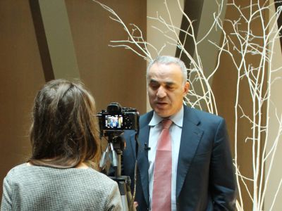 Интервью Гарри Каспарова каналу ARU.TV