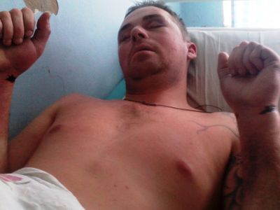 После пытки в полиции. Фото: КПП После пытки в полиции. Фото: КПП