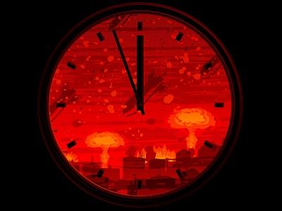 Часы Судного Дня. Фото: dialog.ua Часы Судного Дня. Фото: dialog.ua