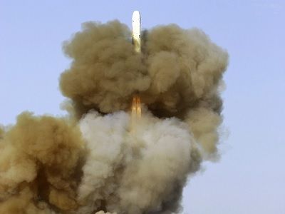 Баллистическая ракета РС-18 (Стилет). Фото: sputnik-georgia.com Баллистическая ракета РС-18 (Стилет). Фото: sputnik-georgia.com