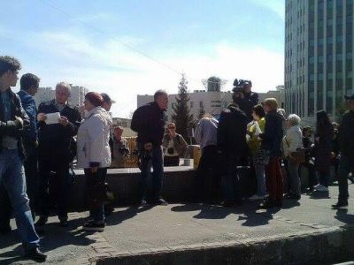 Акция Надоел в Новосибирске Фото: Каспаров.ru Акция Надоел в Новосибирске Фото: Каспаров.ru