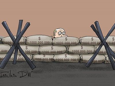 Путин и празднование 12 июня. Рис. С.Елкина, источники - dw.com, www.facebook.com/sergey.elkin1 Путин и празднование 12 июня. Рис. С.Елкина, источники - dw.com, www.facebook.com/sergey.elkin1