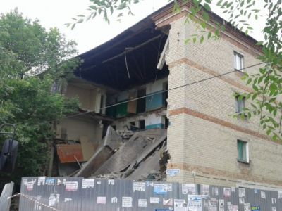 Обрушившийся дом в Пензе, Фото: smi58.ru/ Обрушившийся дом в Пензе, Фото: smi58.ru/